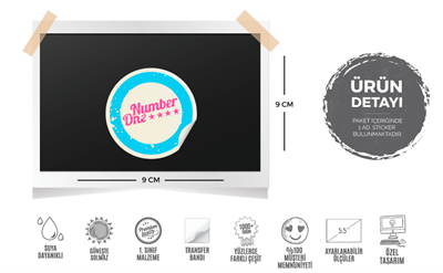 MSL62 Number One Etiketi