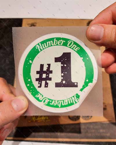 MSL64 Yesil No1 Amblem Etiketi