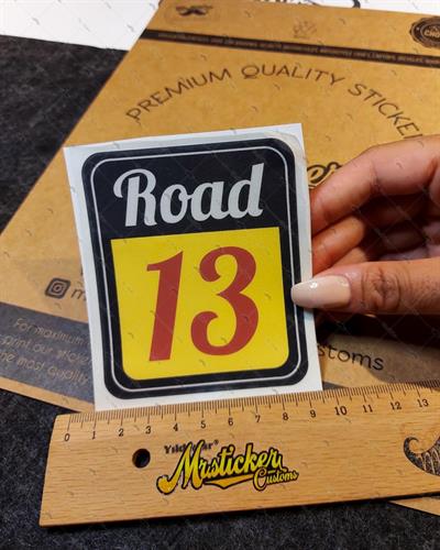 MSL70 Road 13 Etiketi