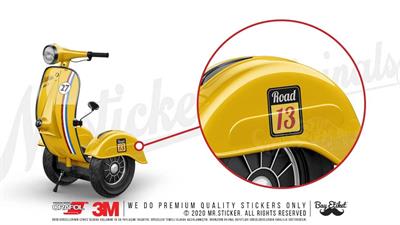 MSL70 Road 13 Etiketi