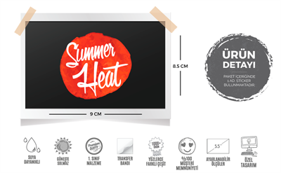 MSL76 Summer Heat Etiketi