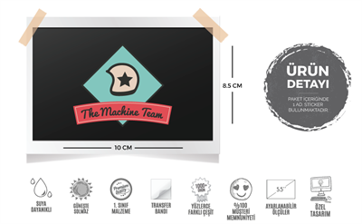 MSL87 Makine Takimi Etiketi