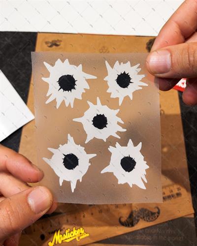 MSL9 Kursun Delikleri Etiketi 5li Set