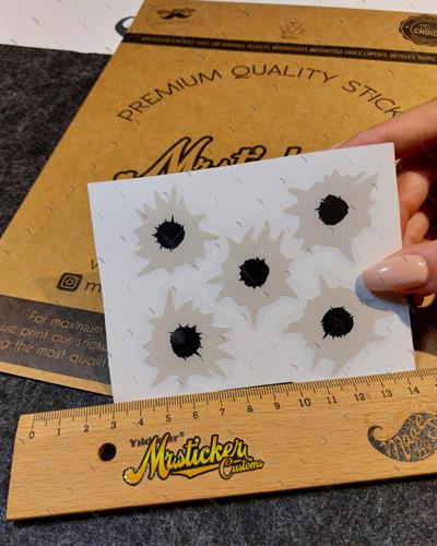 MSL9 Kursun Delikleri Etiketi 5li Set