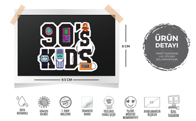 MSL98 90ların Çocukları Etiketi