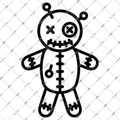 MSL99 Woodo Bebeği Etiketi