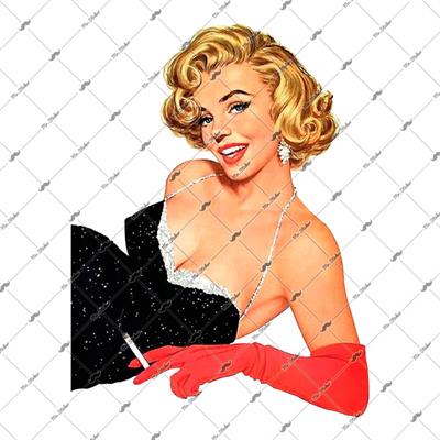 PNP10 Pinup Kizi Etiketi