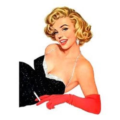 PNP10 Pinup Kizi Etiketi