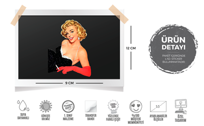 PNP10 Pinup Kizi Etiketi