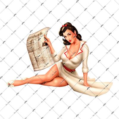 PNP11 Pinup Kizi Etiketi