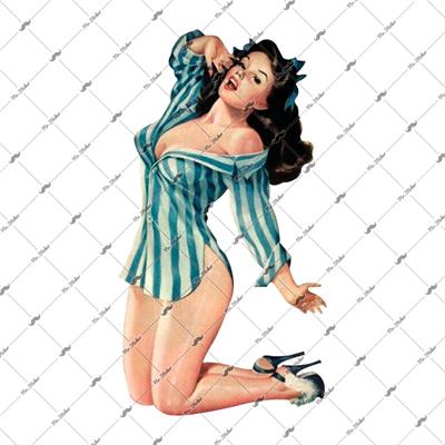 PNP14 Pinup Kizi Etiketi