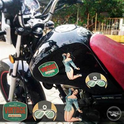 PNP14 Pinup Kizi Etiketi