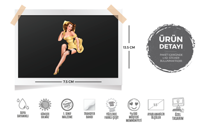 PNP17 Pinup Kizi Etiketi