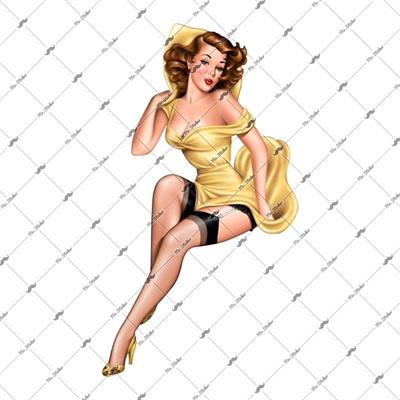 PNP17 Pinup Kizi Etiketi