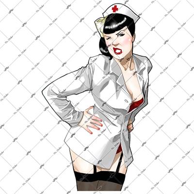 PNP2 Pinup Kizi Etiketi