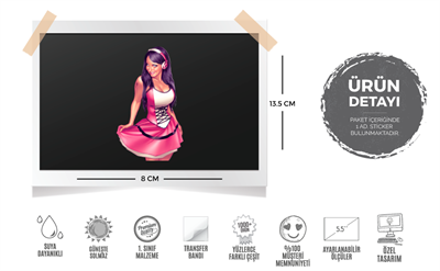 PNP20 Pinup Kizi Etiketi