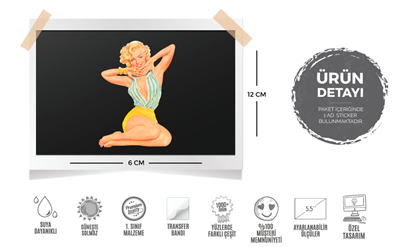 PNP3 Pinup Kizi Etiketi