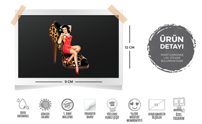 PNP32 Pinup Kizi Etiketi