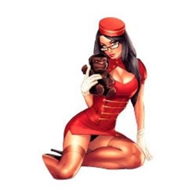 PNP34 Pinup Kizi Etiketi