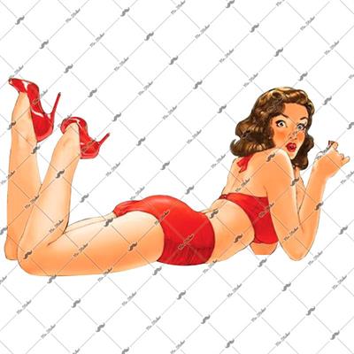 PNP36 Pinup Kizi Etiketi