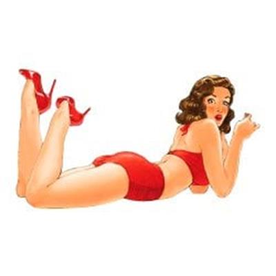 PNP36 Pinup Kizi Etiketi