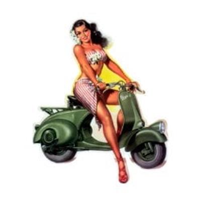 PNP38 Pinup Kizi Etiketi