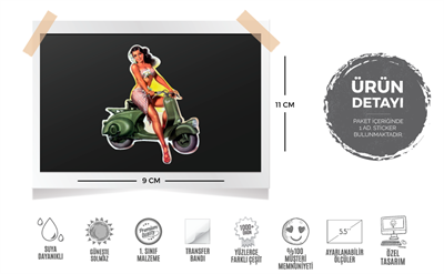 PNP38 Pinup Kizi Etiketi