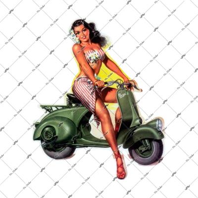 PNP38 Pinup Kizi Etiketi