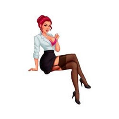 PNP39 Pinup Kizi Etiketi