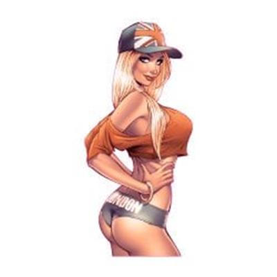 PNP41 Pinup Kizi Etiketi