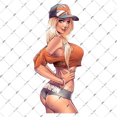 PNP41 Pinup Kizi Etiketi