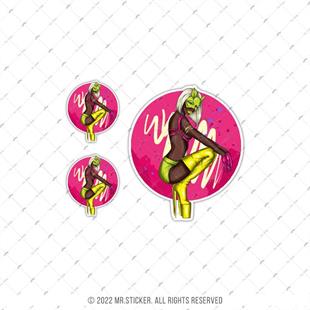 PNP55 Maskeli Pinup Kızı