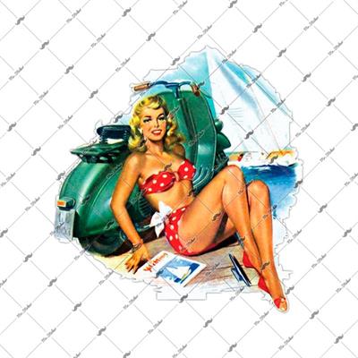 PNPV1 Pinup Kizi Etiketi