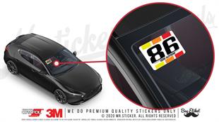 PRS17 Custom Numara ve Isim Seti 2li Set