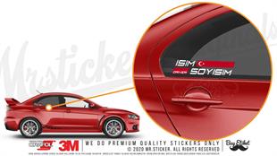 PRS18 Ozel Seri Custom Yarisci Ismi Sticker Seti