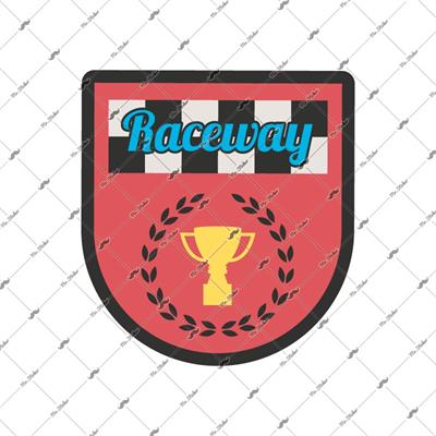 RAC10 Raceway Yazili Etiket