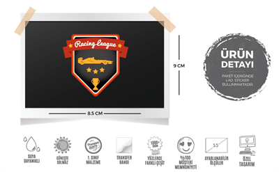 RAC12 Yaris Ligi Yazili Etiket