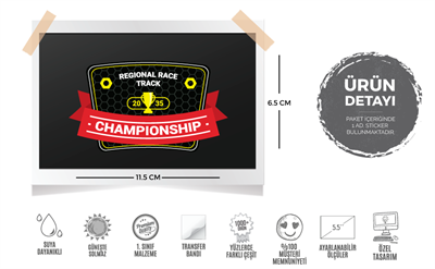 RAC15 Sampiyonlar Ligi Etiketi