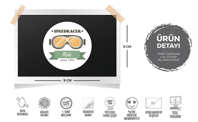 RAC17 Hiz Yariscisi Etiketi