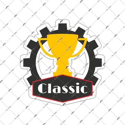 RAC3 Klasik Yazili Kupa Etiketi