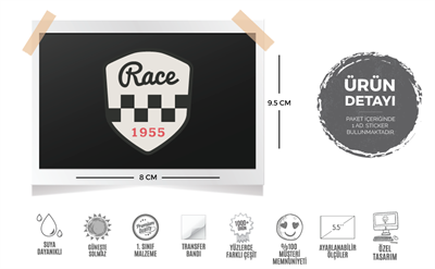 RAC8 Yaris Yazili Etiket