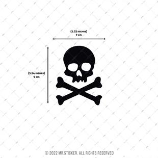 RFBK18 Siyah Reflektif Tehlike Isareti Etiketi