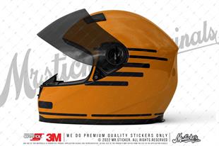 RFBK2 47 Parca Siyah Reflektif Serit Seti