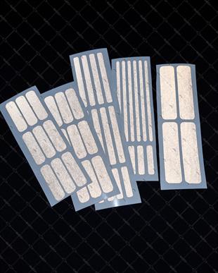 RFBK2 47 Parca Siyah Reflektif Serit Seti