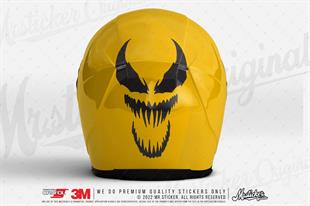 RFBK22 Siyah Reflektif Korkutucu Yuzler Serisi no1