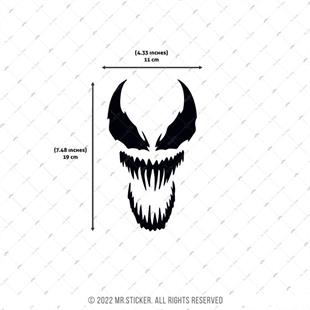 RFBK22 Siyah Reflektif Korkutucu Yuzler Serisi no1