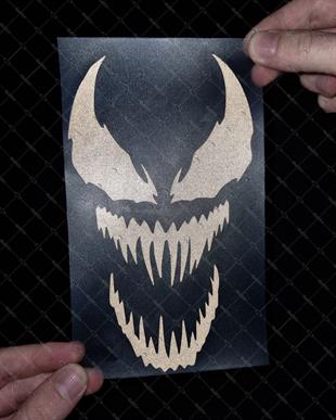 RFBK22 Siyah Reflektif Korkutucu Yuzler Serisi no1