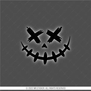 RFBK23 Siyah Reflektif Korkutucu Yuzler Serisi no2