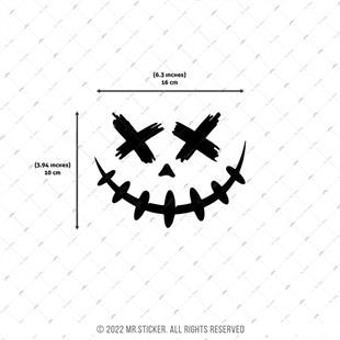 RFBK23 Siyah Reflektif Korkutucu Yuzler Serisi no2