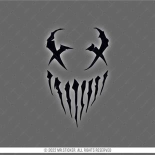 RFBK26 Siyah Reflektif Korkutucu Yuzler Serisi no8